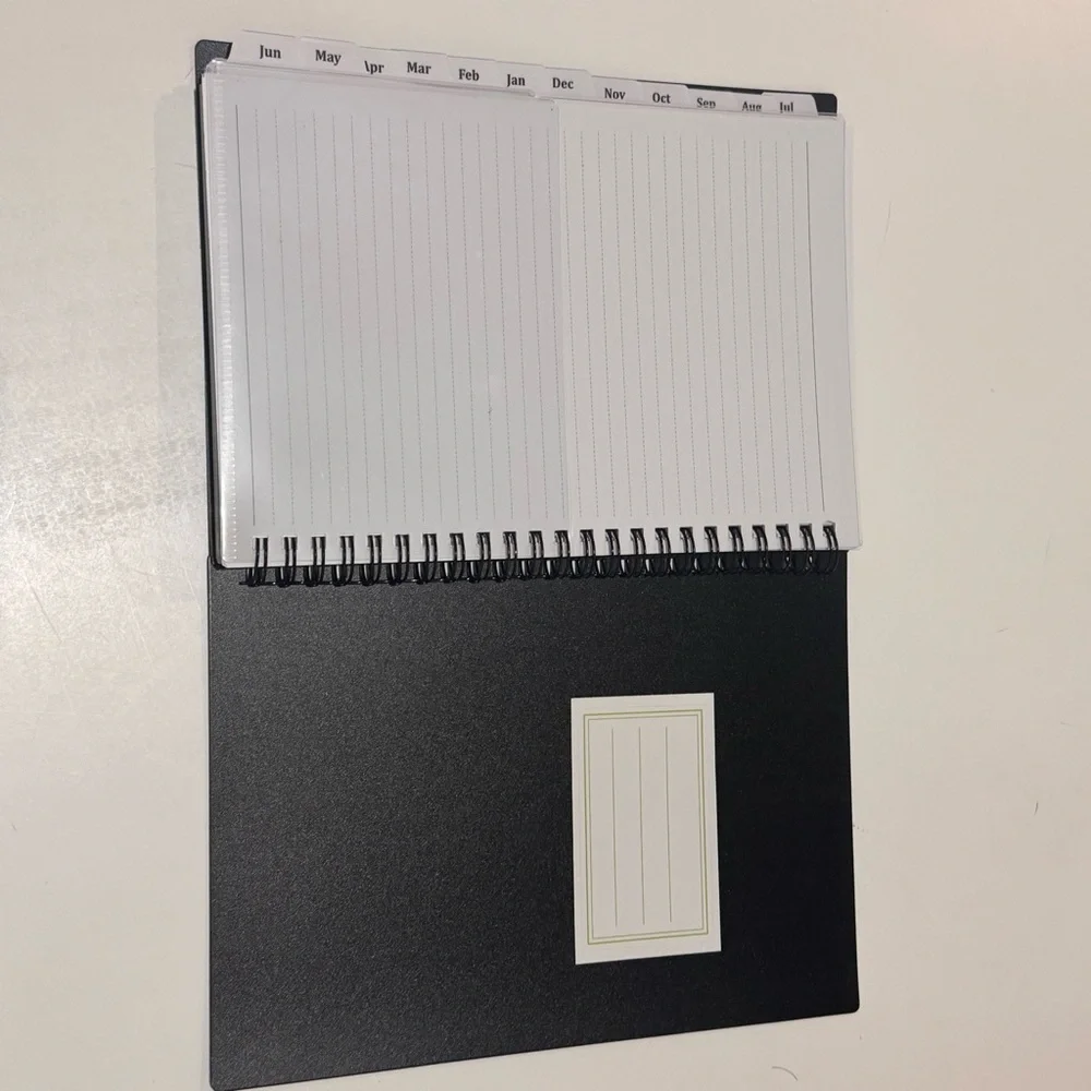 🌴 FREE Black and White Weekly Monthly Planner